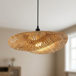 Straw Chandelier Medium